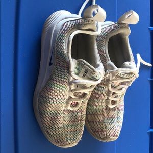 Nike rainbow sneakers